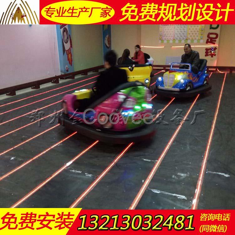 新款地網(wǎng)碰碰車生產(chǎn)廠家 公園廣場(chǎng)必備的游樂設(shè)備 歡樂碰撞