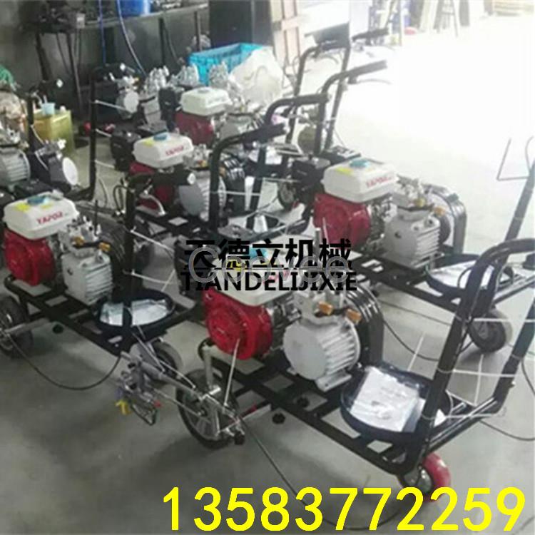 馬路文字噴涂機 單槍馬路劃線機 手推式馬路標線機停車場劃線機