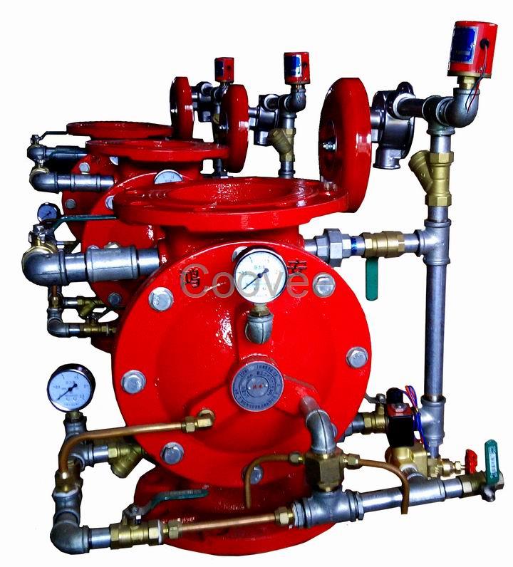 鸿安牌ZSFM100隔膜式雨淋报警阀厂家货源验收无误包抽检
