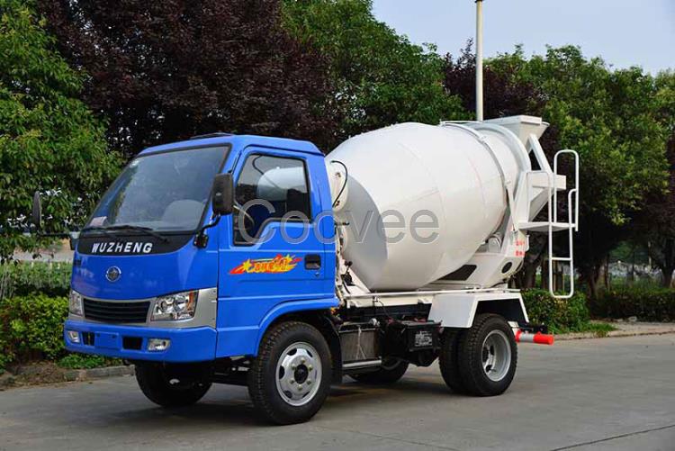 【小型搅拌车】2方搅拌车五征2方小搅拌车