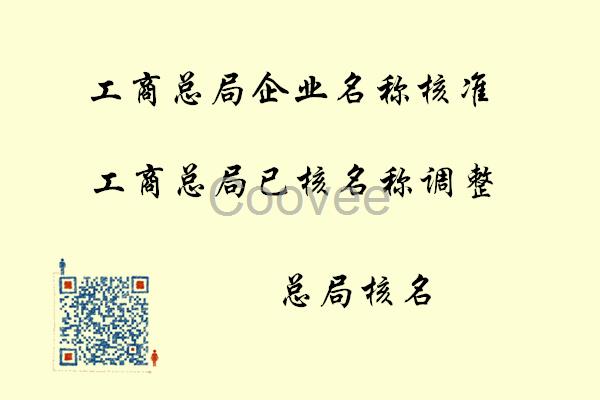 總局企業(yè)名稱預(yù)先核準(zhǔn)出公告