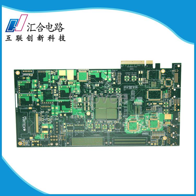 10层中Tg金手指PCB电路板生产厂家汇合电路