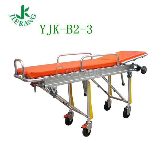 YJK-B2-3自動(dòng)上車擔(dān)架鋁合金救護(hù)車擔(dān)架急救擔(dān)架