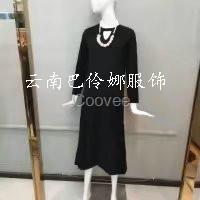 云南库存尾货品牌折扣批发昆明女装折扣批发曼妮毛衫貂绒大衣批发