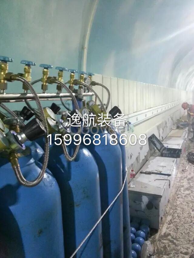 醫(yī)用集中供氣煤礦井避難硐室壓縮供氧系統(tǒng)氧氣匯流排空氣匯流排