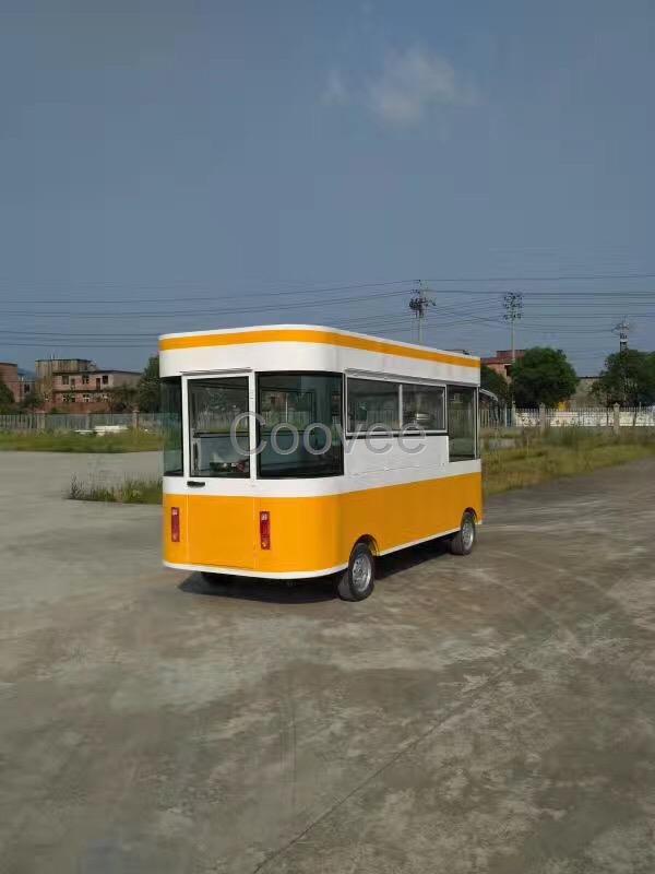 江西餐車中巴流動小吃車電動早餐車多功能煎餅車休閑食品設備