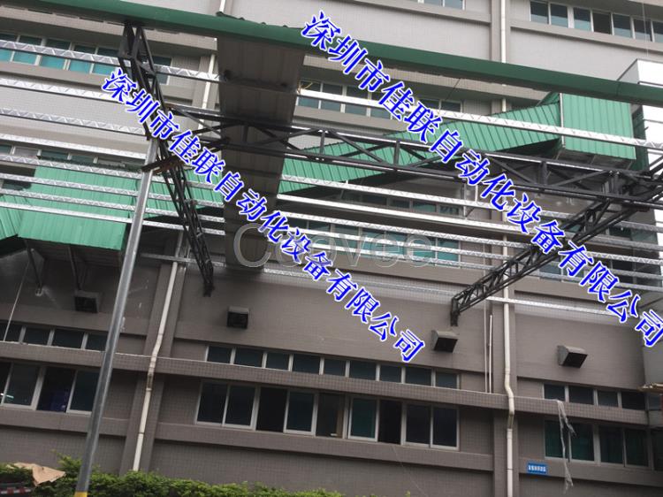 室外樓層爬坡皮帶輸送機雙向運貨