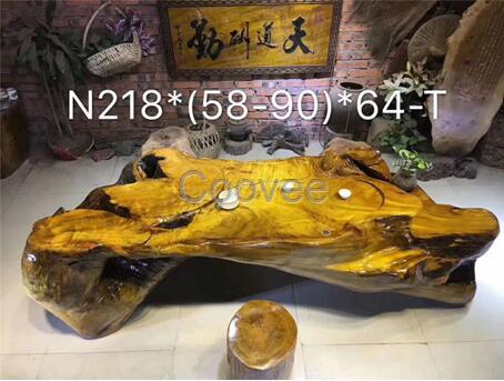 嘉匠黃金樟根雕茶桌金絲楠木根雕黃金樟根雕擺件批發(fā)誠招代理