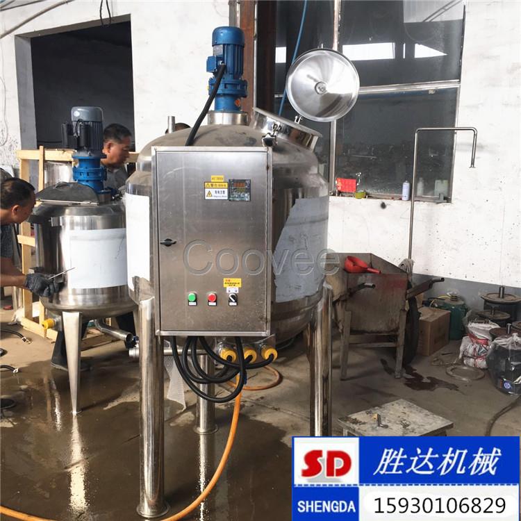 大容量液體攪拌罐不銹鋼真空攪拌機