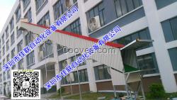 室外四樓倉庫上下運貨滑梯裝卸貨傳送帶