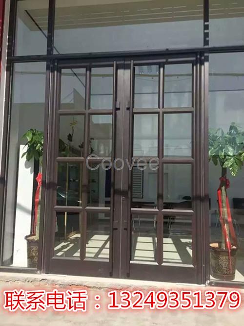 石家莊格子肯德基門制作廠家肯德基格柵門定做肯德基門款式多樣