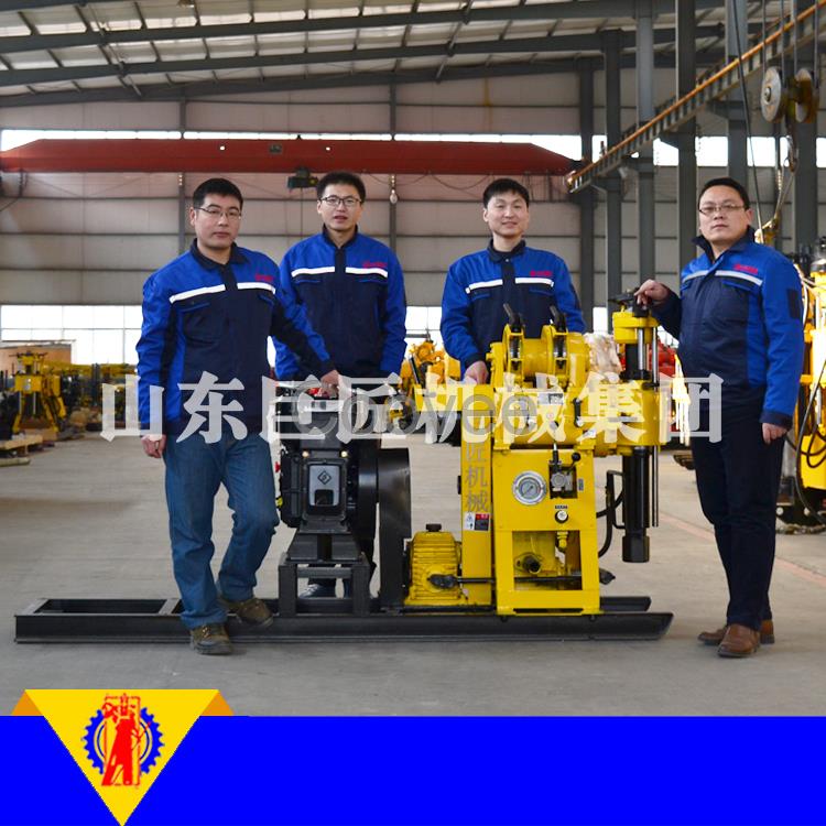 華巨直銷HZ-130Y液壓巖心鉆機130型勘探鉆機一機多用途