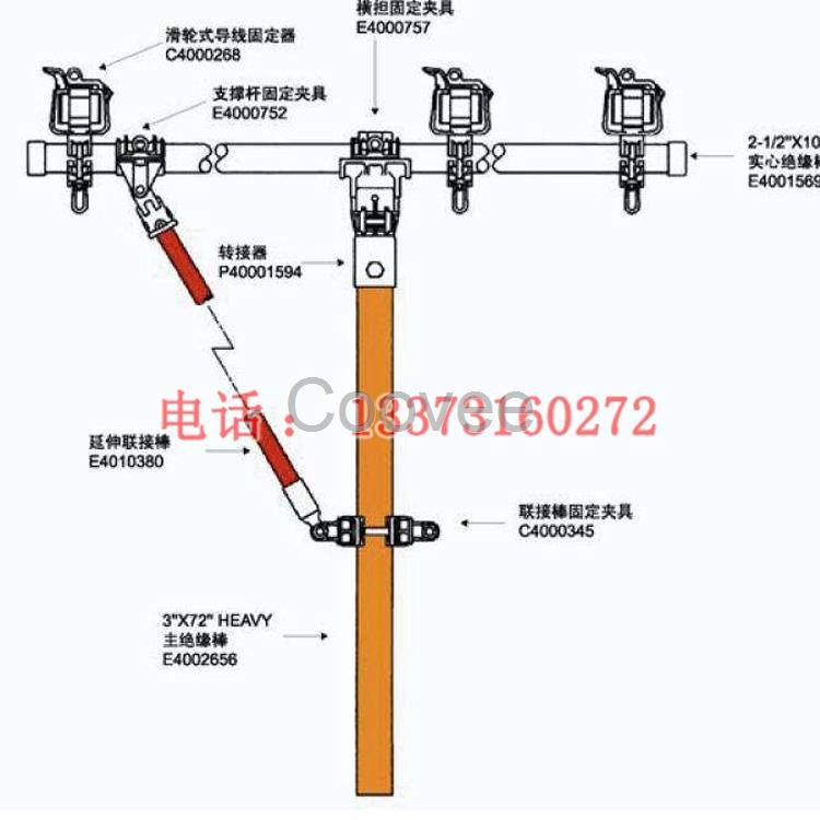 78*105*7.5*1800玻璃鋼絕緣橫擔(dān)電力施工