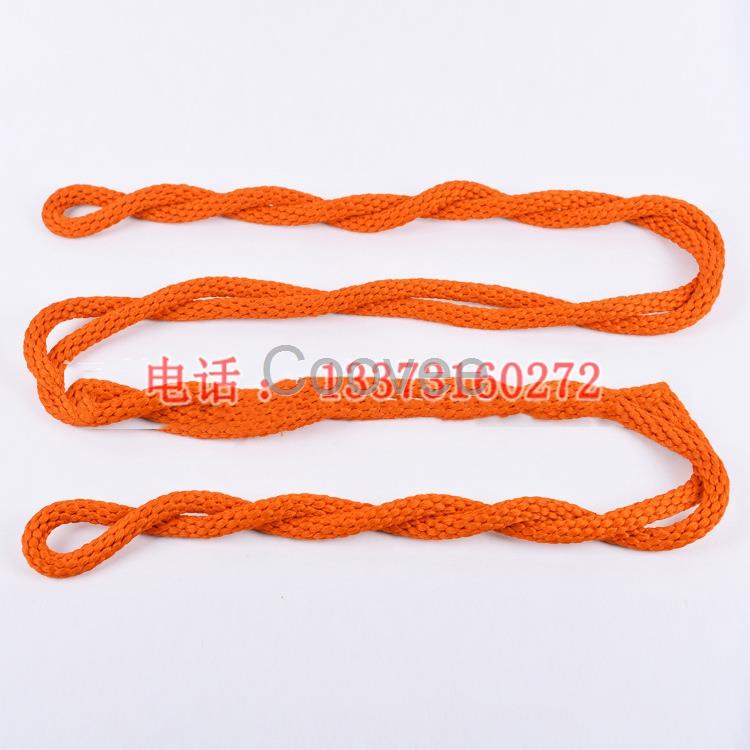 電力施工導(dǎo)線保護繩導(dǎo)線絕緣保險繩14X30米防潮蠶絲繩