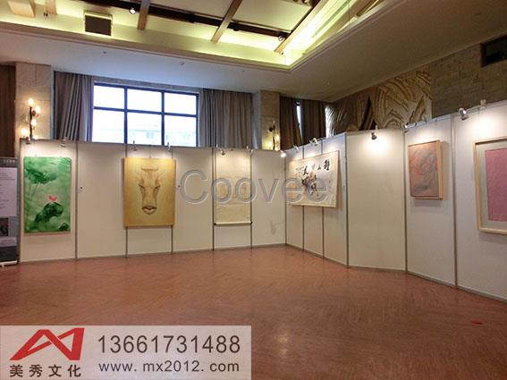上海企业职工书画摄影展布置搭建