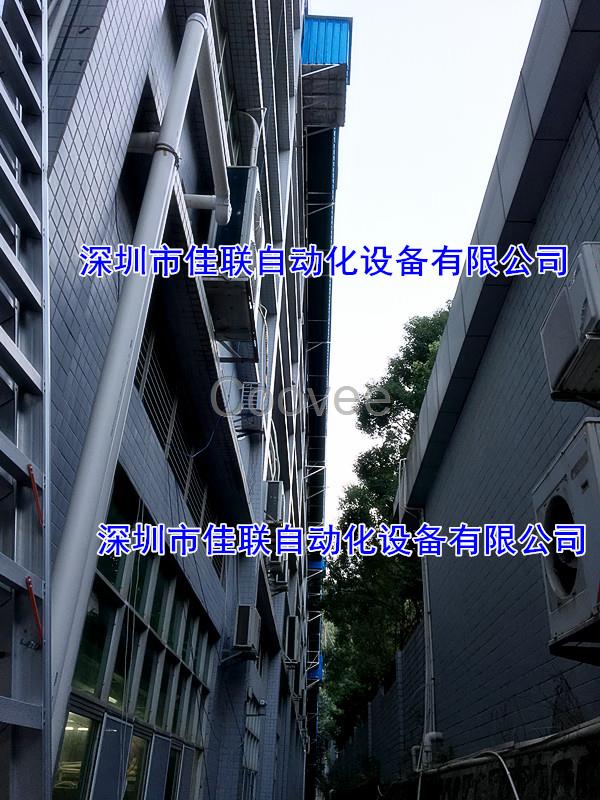 電商工廠倉庫室外出貨滑梯滑道