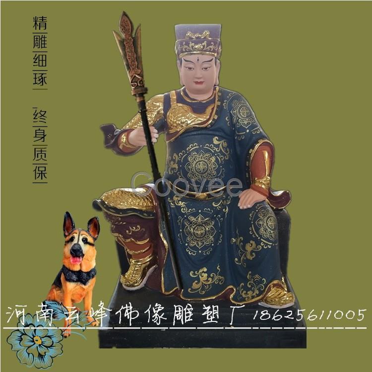 玻璃鋼工藝哮天犬二郎神楊戩佛像廠家寺廟大型佛像批發(fā)