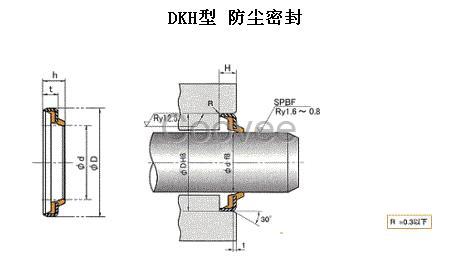 DKH型NOK骨架防塵圈