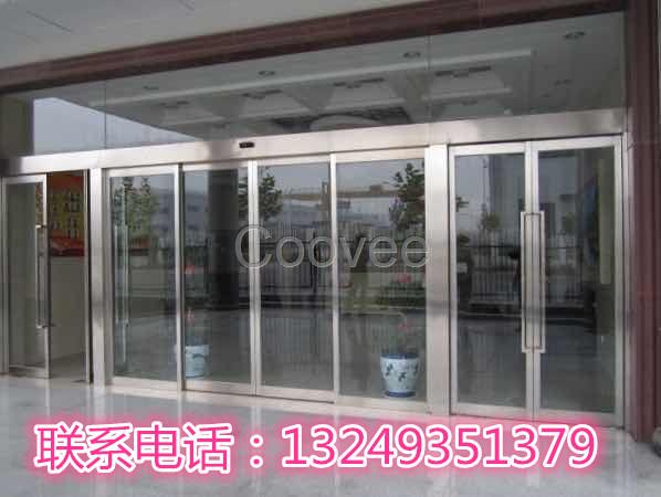 石家莊感應門定做廠家不銹鋼感應門鋁型材感應門玻璃感應門