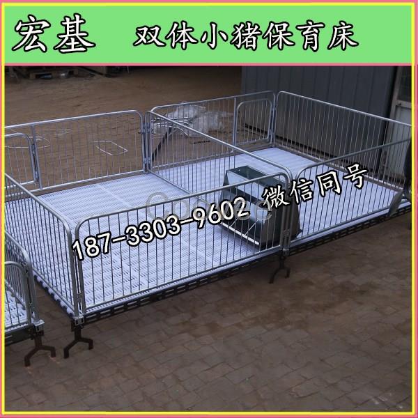 養(yǎng)豬設(shè)備仔豬保育床雙體育肥斷奶豬活動欄低價批發(fā)