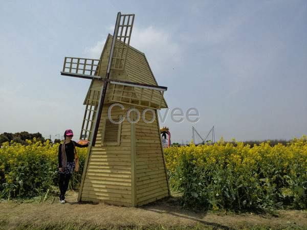 荷兰风车主题展览商场风车展大型风车节布置