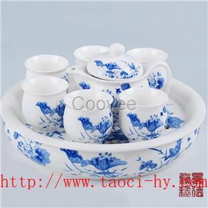 景德鎮(zhèn)陶瓷茶具包裝 景德鎮(zhèn)陶瓷茶具 介紹茶具禮品 軟裝陶瓷