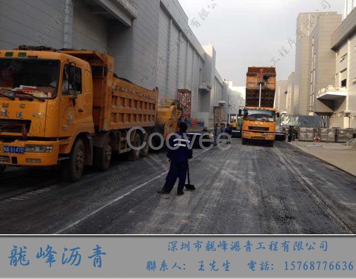 2018深圳小區柏油路施工廠家舊城改造柏油路施工