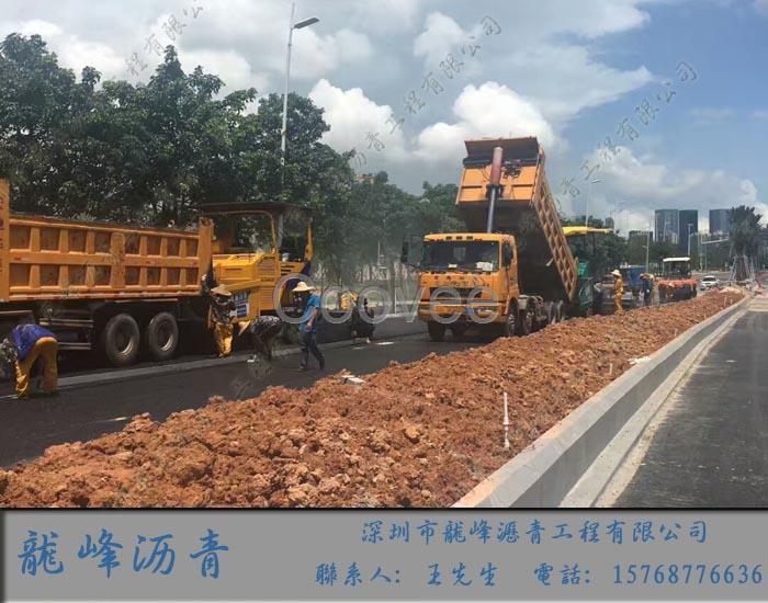 新深圳工業區柏油路施工廠家舊城改造柏油路施工