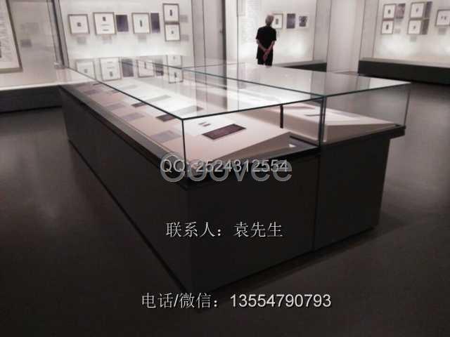 艺术品博物馆展示柜订做-艺术品字画展柜制作厂家-深圳展柜厂