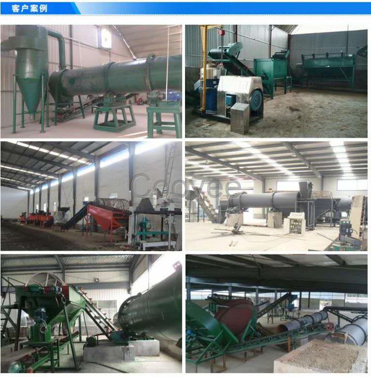 年產1萬噸牛羊糞加工制造有機肥料生產線