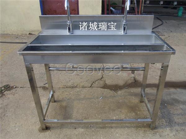 不銹鋼洗手槽腳踏式洗手槽定制加工洗手槽
