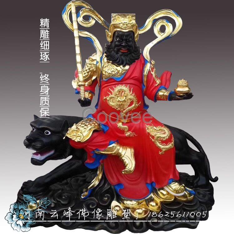 大型佛像廠家批發(fā)趙公明財(cái)神像武財(cái)神趙公明佛像圖片