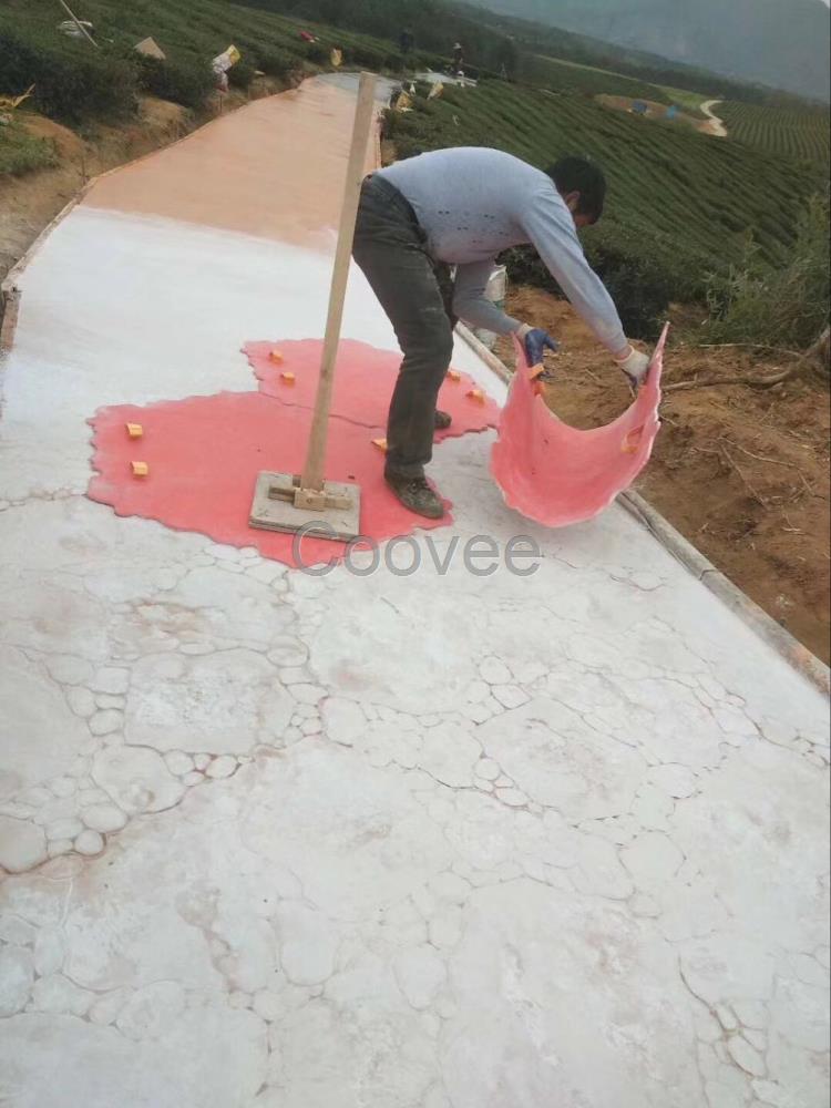 藝術(shù)地坪六安景觀彩色路面
