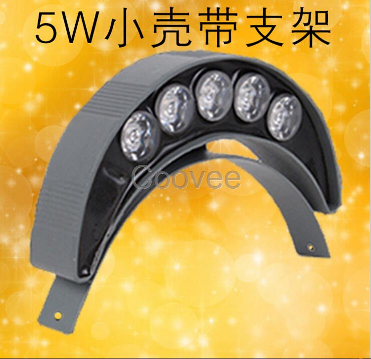 LED瓦楞防水月牙燈涼亭瓦面琉璃瓦片燈月亮形