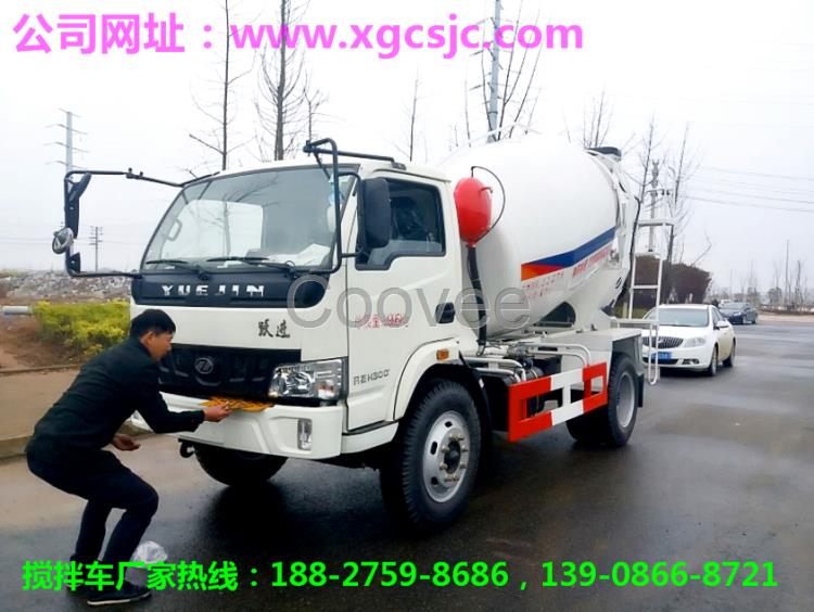 供應國五東風5方水泥攪拌罐車-5方水泥攪拌車廠家