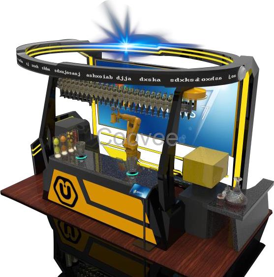 U酷機器人奶茶店招商加盟全球智能機器人奶茶店