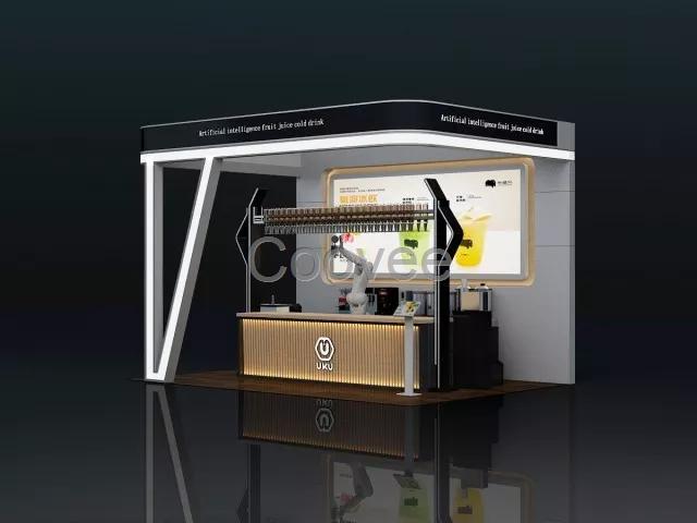 U酷機器人奶茶店連鎖加盟全球智能機器人奶茶店