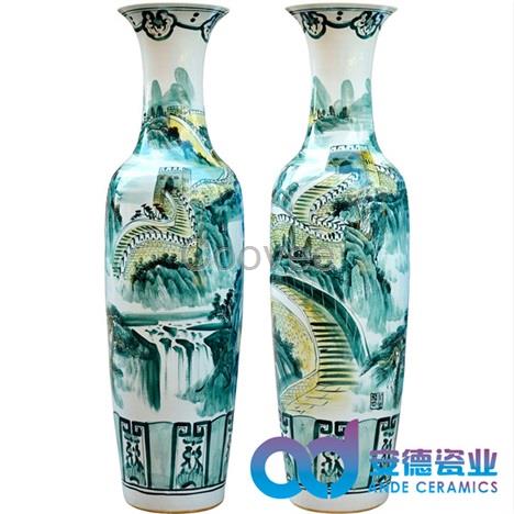 禮品大花瓶瓷器大花瓶定制喬遷禮品大花瓶