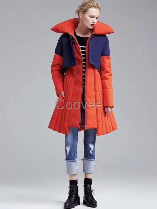 原創品牌折扣女裝庫存服裝貨源專柜女裝尾貨批發羽絨服