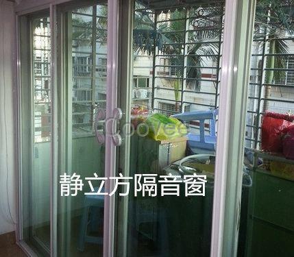 西安隔音窗噪音靜立方分貝不高室內(nèi)感覺還是很吵