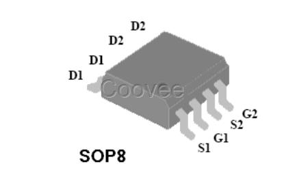 4842mos管sop-8場效應(yīng)管雙N溝道高功率MOSFET