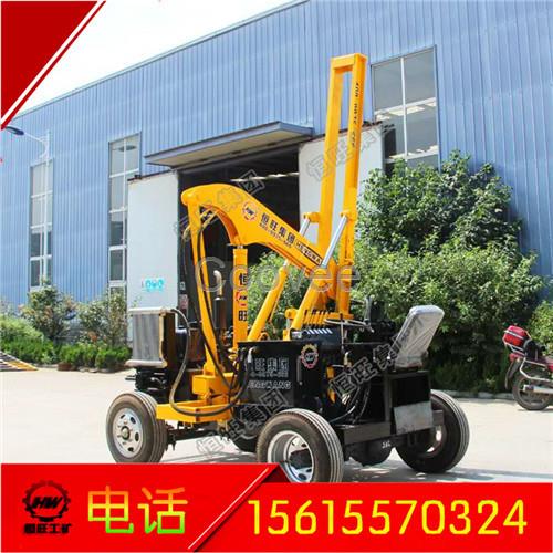 輪式護(hù)欄打樁機(jī)公路護(hù)欄打樁機(jī)液壓打樁機(jī)