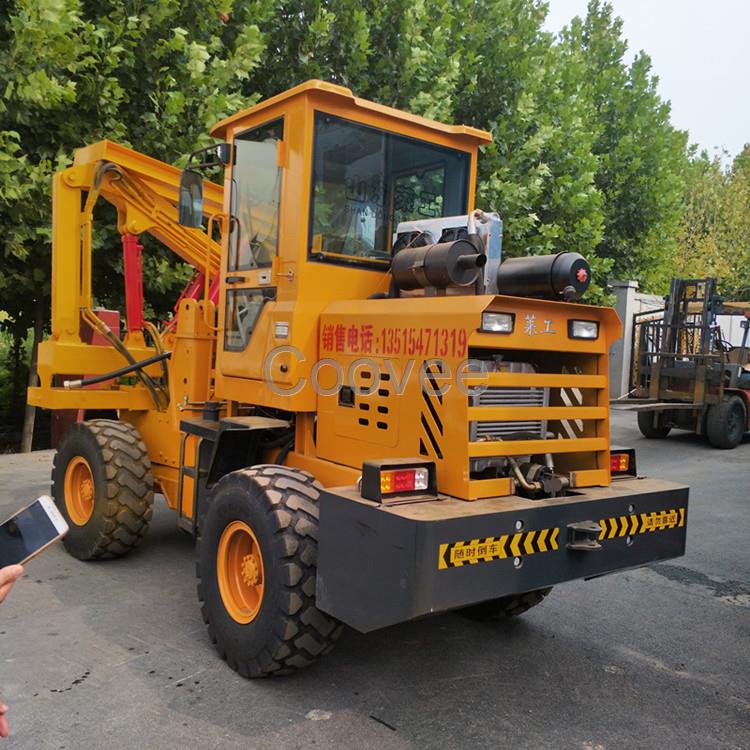 裝載機公路護欄打樁機公路打樁機批發