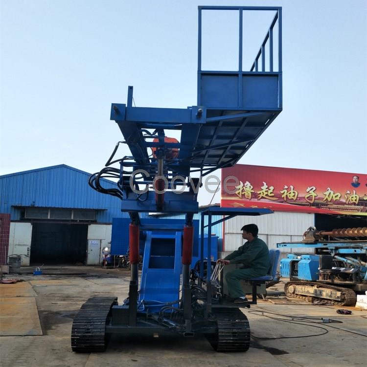 液壓履帶式基坑錨固鉆機邊坡支護固鉆機