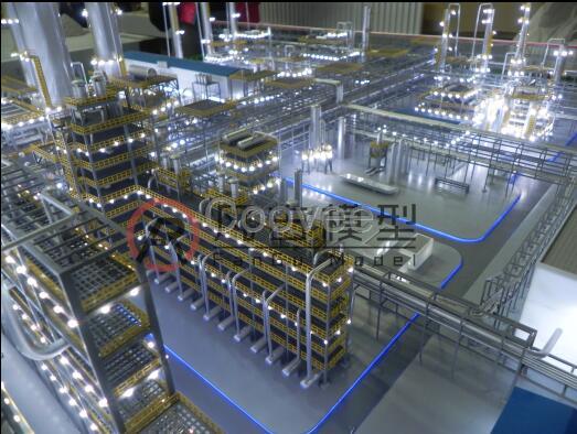 选用金属材料制作石化模型北京凡古模型定制