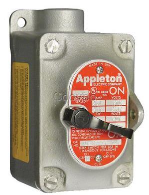 Appleton工廠密封手動電機啟動器接觸器EDS系列