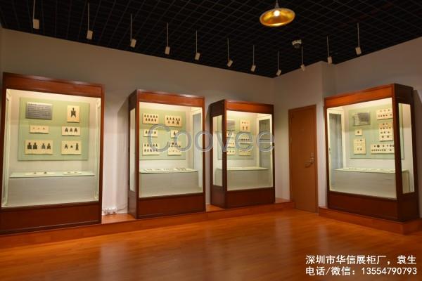 钱币博物馆展柜订做-科技大学博物馆展示柜设计