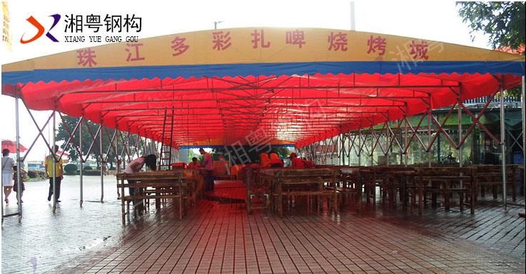 活動(dòng)推拉雨棚定做活動(dòng)伸縮篷圖片推拉棚報(bào)價(jià)