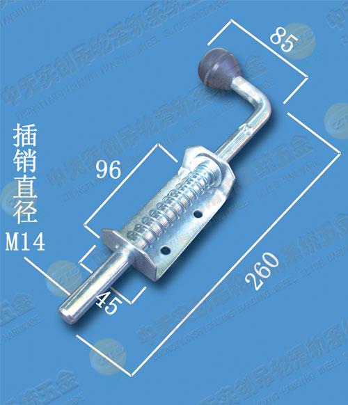 供应工业门地插销弹簧地插销