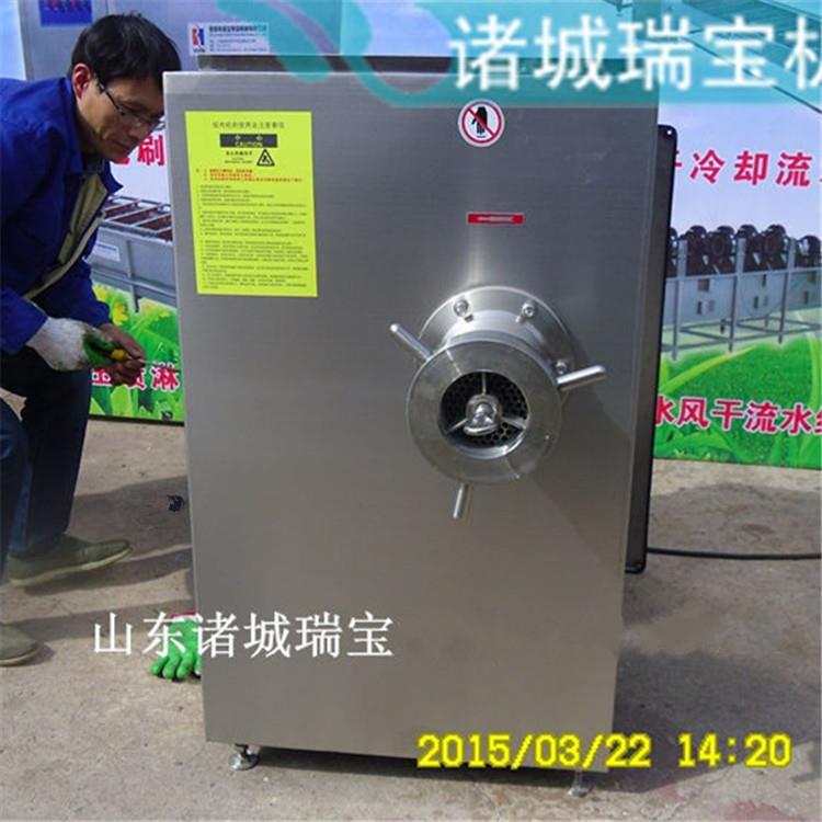 諸城瑞寶JR-120D型凍肉絞肉機